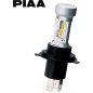 LED-lampa - PIAA - Led-strålkastarlampor - H4 - Integrerad styrenhet - 2500K - 12V - Set
