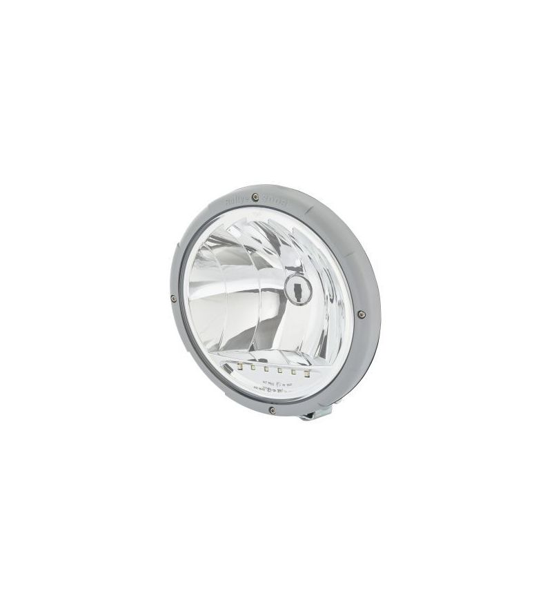 Verstraler - Hella - Rallye 3003 - 8.7" - 22.2cm - matzilver - Positielicht - Driving