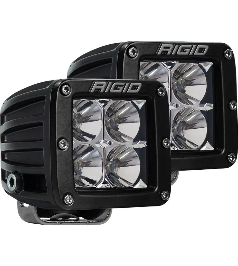 Rigid D-Series 3" LED Hybrid pair clear - 202113