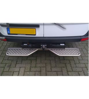 Sprinter 2006-, footboard stainless for a car with Oris towbar - 032.15.03B.018