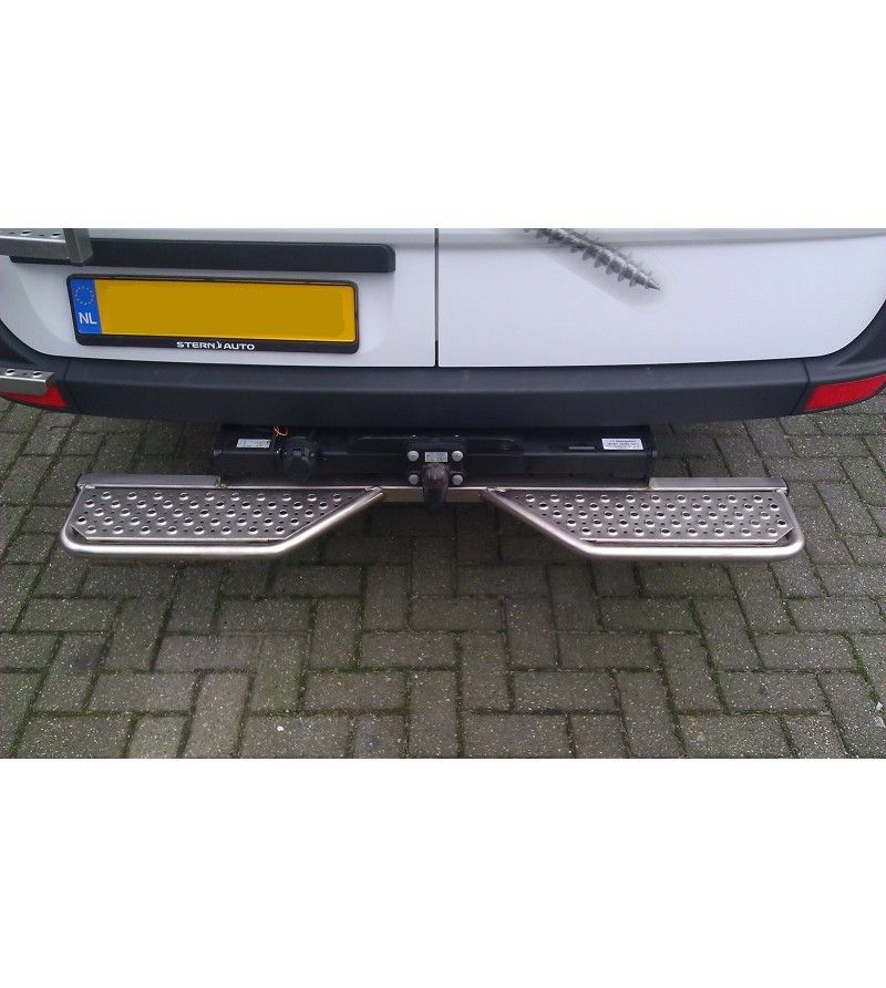 Sprinter 2006-, footboard stainless for a car with Oris towbar - 032.15.03B.018 - Other accessories - Verstralershop