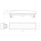 Begrenzungsleuchte - WAS - W189 N - Neon - 4.3" - 11cm - Rot - 12V-24V Begrenzungsleuchte - WAS - W189 N - Neon - 4.3" - 11cm - Rot - 12V-24V