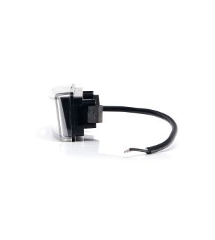Taklampa - WAS - W190 N - Neon - 18cm - Mjölkvit - Vit - 12V-24V 