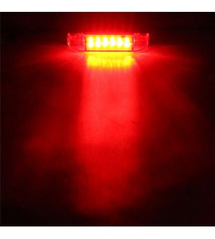 Red Fender Flare Side Marker Light Lamps for Jeep Wrangler TJ JK