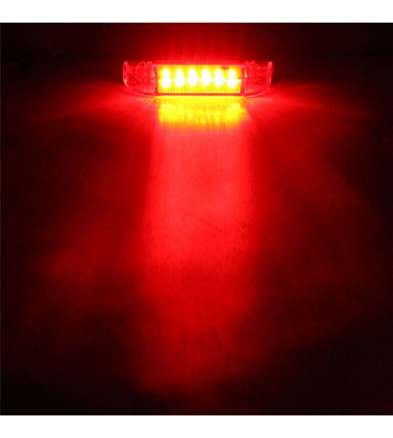 Marker Light - L&S - 3.9" - 10cm - Red - 12V-24V Marker Light - L&S - 3.9" - 10cm - Red - 12V-24V