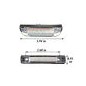 Marker Light - L&S - 3.9" - 10cm - Clear - White - 12V-24V Marker Light - L&S - 3.9" - 10cm - Clear - White - 12V-24V