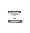 Markeringslampa Vit Jeep Wrangler TJ JK - 100300