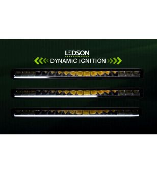 LEDSON Orbix+ LED bar 14" 60W vit/orange positionsljus - 33501255