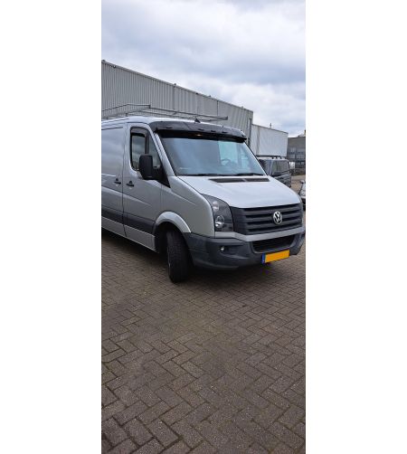 Solskydd - Svart - Ej Transparent - Volkswagen - Crafter - 2007-2016