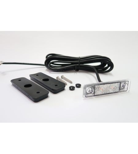 Markeringslicht - Ledson - Astral - 3.1" - 7.9cm - Helder - Amber - 12V-24V