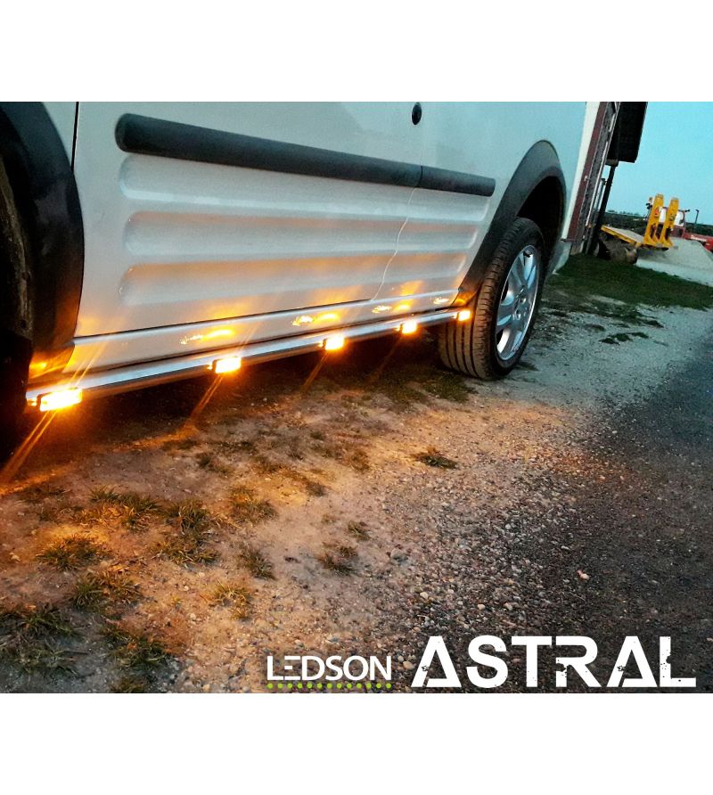 Markeringsljus - Ledson - Astral - 3.1" - 7.9cm - Smoke - Vit - 12V-24V Markeringsljus - Ledson - Astral - 3.1" - 7.9cm - Smoke - Vit - 12V-24V