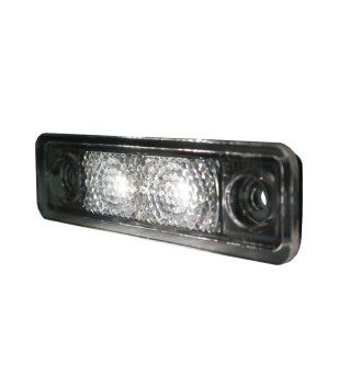 Ledson sidemarker Xenonwhite/smoke lens - 360371