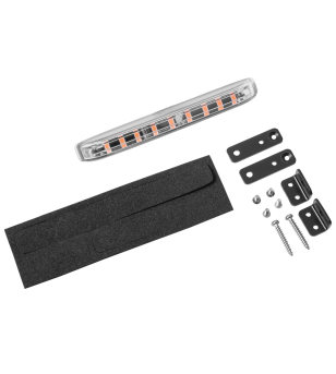 Blitzleuchte - L&S - Slimlite - Amber - R65 - 12V-24V