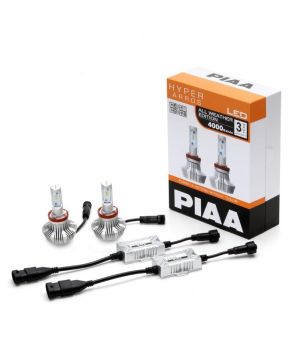 PIAA H8 H9 H11 H16 Hyper Arros LED-Lampen-Set 4000K - LEH140E - Lights and Styling