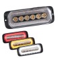 Blixtljus - Ledson - Halo - 5.1" - 13cm - Klar - Positionsljus Vit - 14 blixtmönster - Bärnsten - R65 - 12V-24V - Blixtljus - Ledson - Halo - 5.1" - 13cm - Klar - Positionsljus Vit - 14 blixtmönster - Bärnsten - R65 - 12V-24V -
