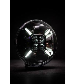 Extraljus - Ledson - Sarox - 9'' - Positionsljus Vit/Bärnsten - Driving 