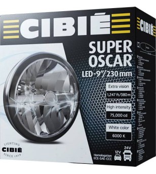 Cibie Super Oscar LED Volledig Zwart - 45308 - Lights and Styling