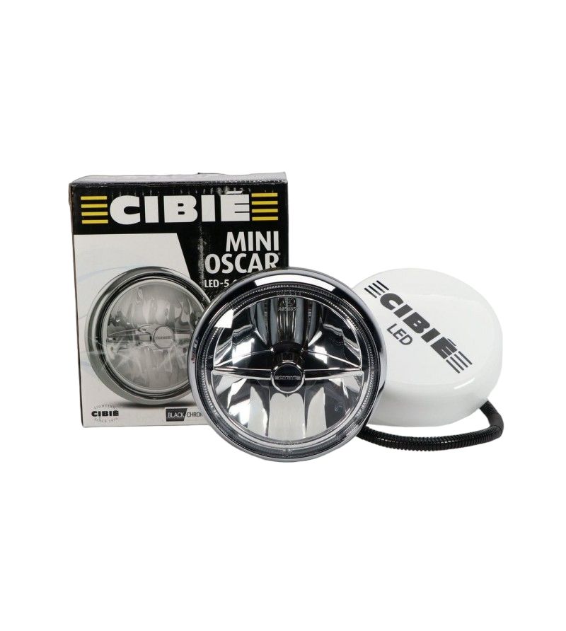 Cibie Mini Oscar LED Schwarz & Chrom - 45301 - Lights and Styling