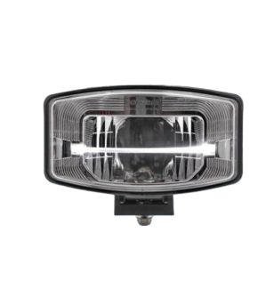 Boreman LED-Fernscheinwerfer mit Lichtleiste - smoked Chrom - 1001-1670 - Lights and Styling