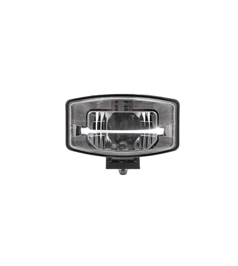 Boreman LED-Fernscheinwerfer mit Lichtleiste - smoked Chrom - 1001-1670 - Lights and Styling