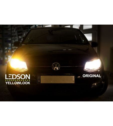 Halogenlampa - Ledson - Yellowlook - 3000K - 12V-24V - Set