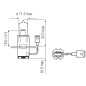 Halogenlampe - L&S - H3 - Weiß - 12V - 55W 