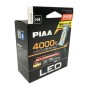 LED-lampa - PIAA - Led-strålkastarlampor - H4 - Integrerad styrenhet - 4000K - 12V-24V - Set