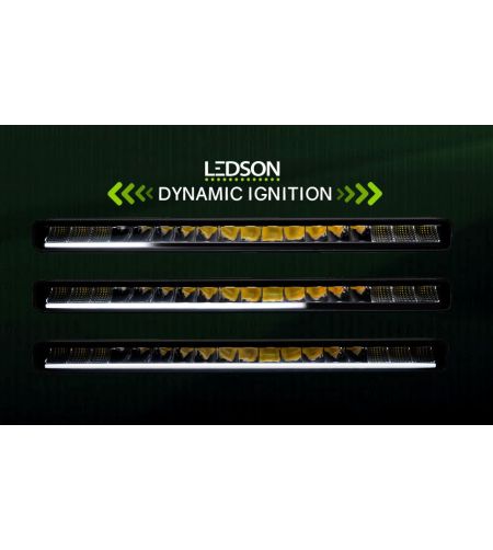 LED-ramp - Ledson - Orbix 21+ - 21" - 53.4cm - Positionsljus Vit/Bärnsten - Driving 