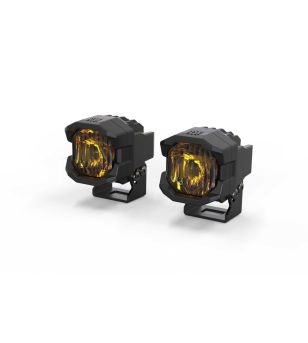 Morimoto 1Banger LED Pods: HXB Combo Amber - BAF099 - Lights and Styling