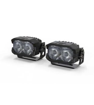 Morimoto 2Banger LED Pods: HXB Wide - BAF116 - Lights and Styling