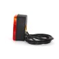 Tail light - WAS - W18 UD - 4" - 10.1cm - Clear - LED - Tail - Brake - Ind - Plate - 12V-24V