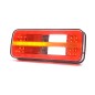 Achterlicht - WAS - W187 DD - 7.9" - 20cm - Helder - LED - Dynamisch knipperlicht - Achter - Rem - Richting - Achteruit - Mist - Reflector - 12V-24V Achterlicht - WAS - W187 DD - 7.9" - 20cm - Helder - LED - Dynamisch knipperlicht - Achter - Rem - Richting - Achteruit - Mist - Reflector - 12V-24V