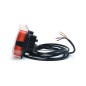 Bakljus - WAS - W25 DD - 7.9" - 20cm - Klar - LED - Dynamiskt blinkljus - Bak - Broms - Blink - Back - Dim - Reflektor - 12V-24V Bakljus - WAS - W25 DD - 7.9" - 20cm - Klar - LED - Dynamiskt blinkljus - Bak - Broms - Blink - Back - Dim - Reflektor - 12V-24V