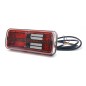 Bakljus - WAS - W25 DD - 7.9" - 20cm - Klar - LED - Dynamiskt blinkljus - Bak - Broms - Blink - Back - Dim - Reflektor - 12V-24V Bakljus - WAS - W25 DD - 7.9" - 20cm - Klar - LED - Dynamiskt blinkljus - Bak - Broms - Blink - Back - Dim - Reflektor - 12V-24V