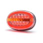 Bakljus - WAS - W205 DD - 5.4" - 13.6cm - Klar - LED - Dynamiskt blinkljus - Bak - Broms - Blink - 12V-24V Bakljus - WAS - W205 DD - 5.4" - 13.6cm - Klar - LED - Dynamiskt blinkljus - Bak - Broms - Blink - 12V-24V
