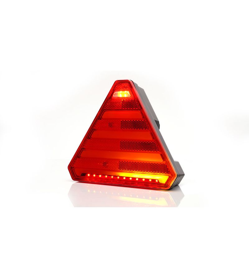 Bakljus - WAS - W245 DD - Vänster - 6.4" - 16.3cm - Klar - LED - Dynamiskt blinkljus - Bak - Broms - Blink - Dim - Reflektor - 12V-24V Bakljus - WAS - W245 DD - Vänster - 6.4" - 16.3cm - Klar - LED - Dynamiskt blinkljus - Bak - Broms - Blink - Dim - Reflektor - 12V-24V