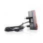 Tail light - WAS - W245 DD - Right - 6.4" - 16.3cm - Clear - LED - Dynamic indicator - Tail - Brake - Ind - Fog - Reflector - 12V-24V