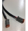 AngryMoose Kabelset Deutsch splitter -2 lampor - AM splitter Cable