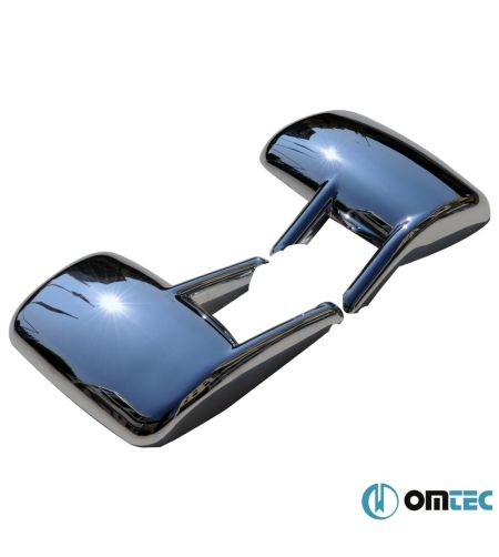 Inox Delar - Alminox - Cover Spegel - Mercedes - Sprinter - 2000-2006