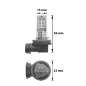 LED lamp - Ledson - H11 - Weiß - 6000K - 12V 
