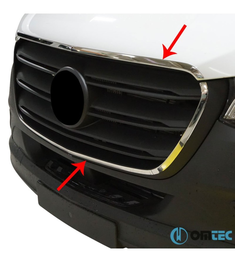 Omtec 4724084 Mercedes Sprinter 20132018 FRONT GRILL