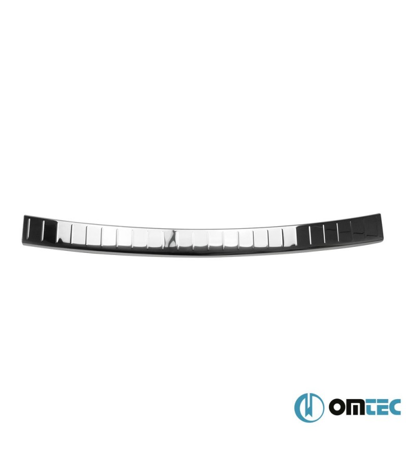 Omtec 5008093 Nissan Juke 2014+ Rear Bumper Sill Cover S.Steel (Gloss) - Stainless / Chrome accessories - Verstralershop Omtec 5008093 Nissan Juke 2014+ Rear Bumper Sill Cover S.Steel (Gloss) - Stainless / Chrome accessories - Verstralershop