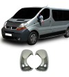 VW Transporter T5/T6 2010+ MIRROR COVER - carbon - 3502350058 - Omtec 753011C - RVS / Chrome accessoires - Verstralershop