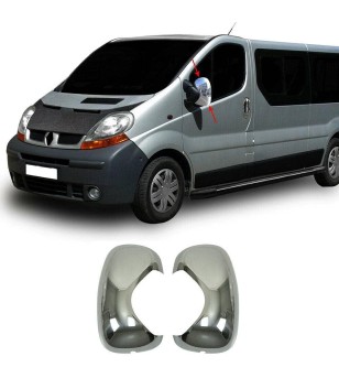 Renault Trafic 2001-2014 mirror cover-set - Omtec 6121112 - 3502350058 - Lights and Styling
