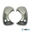 Renault Trafic 2001-2014 mirror cover-set - Omtec 6121112 - RVS / Chrome accessoires - Verstralershop