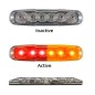 Bakljus - Ledson - 5.2" - 13.1cm - Klar - Bak - Broms - Blink - 12V-24V Bakljus - Ledson - 5.2" - 13.1cm - Klar - Bak - Broms - Blink - 12V-24V