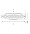 Ledson achterlicht | Multifunctioneel | 6504826