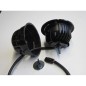 Daytime running lights - L&S - Round - Black - 12V - Set - Fiat - Ducato - 2002-2006