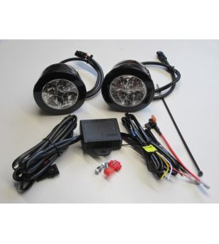 Fiat Ducato 2002-2006 Day Time Running Light Kit Round - LV002