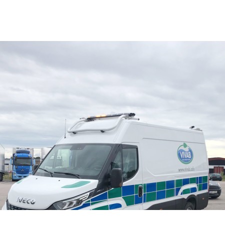 Roof bar - QPAX - T-rack Front - Iveco - Daily - H2 - 2014+